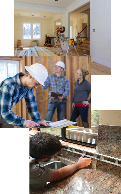 We specialize in residential construction & remodels